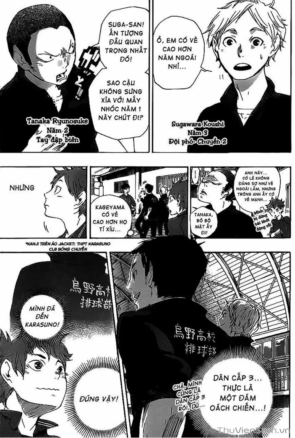 Truyện Tranh Vua Bóng Chuyền Haikyuu trang 6