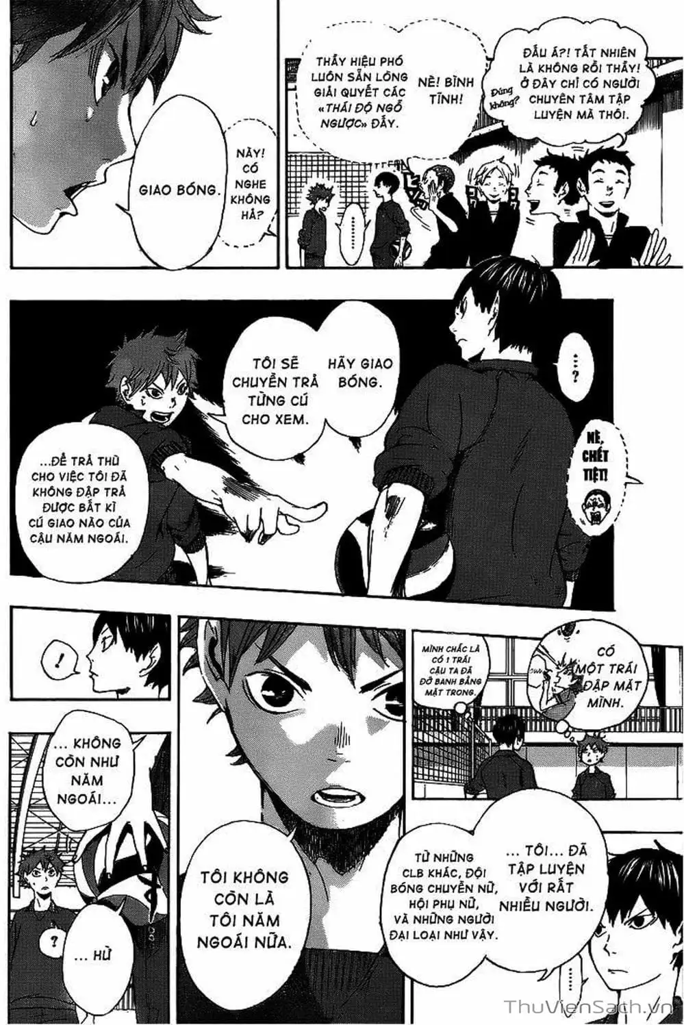 Truyện Tranh Vua Bóng Chuyền Haikyuu trang 6