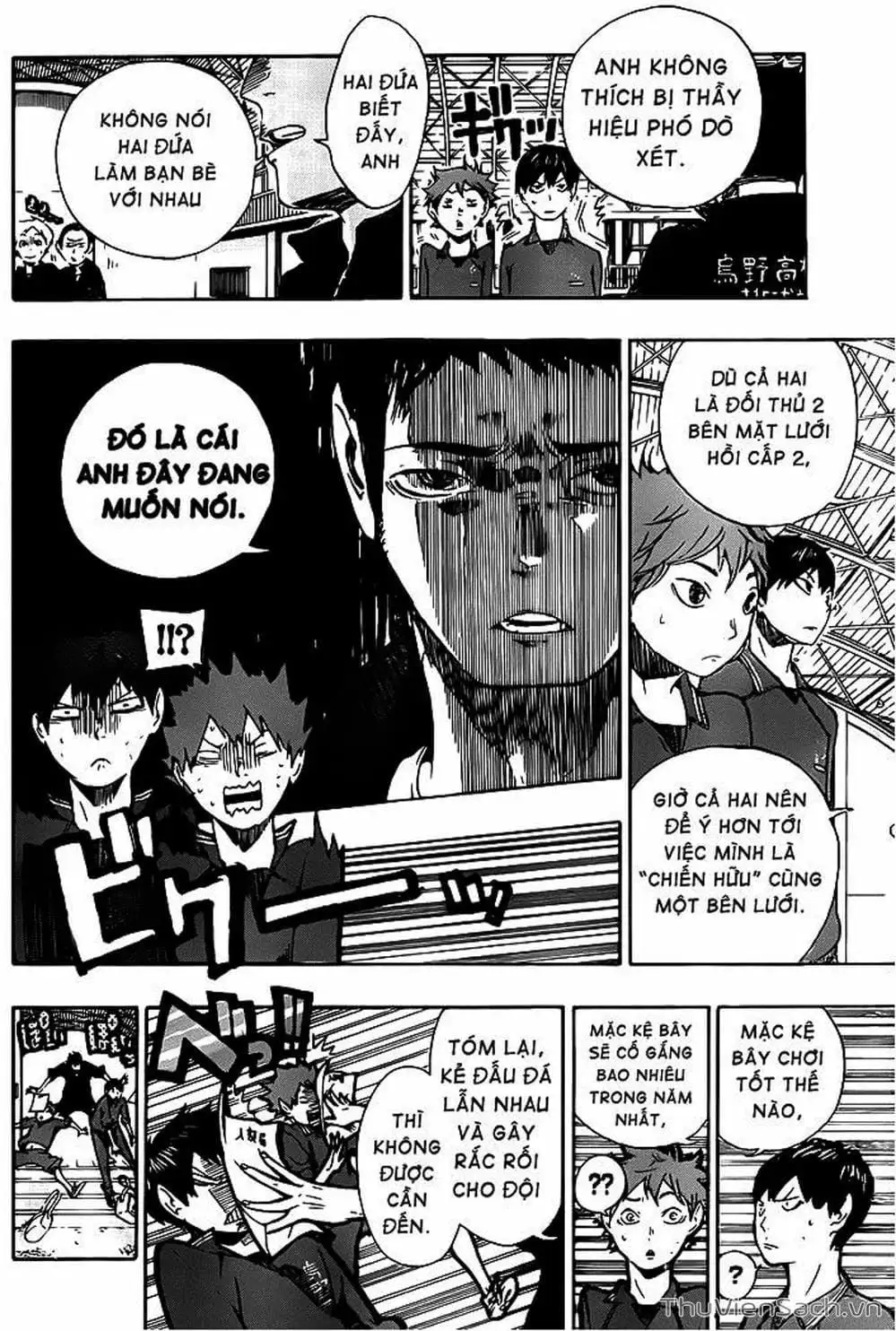 Truyện Tranh Vua Bóng Chuyền Haikyuu trang 6