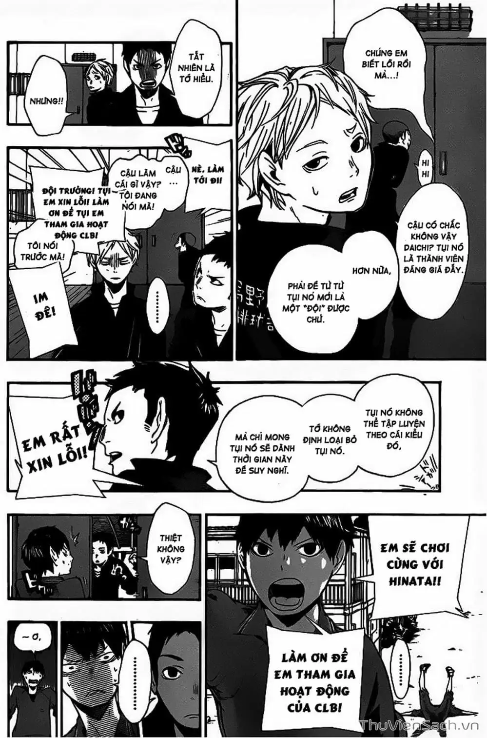 Truyện Tranh Vua Bóng Chuyền Haikyuu trang 6