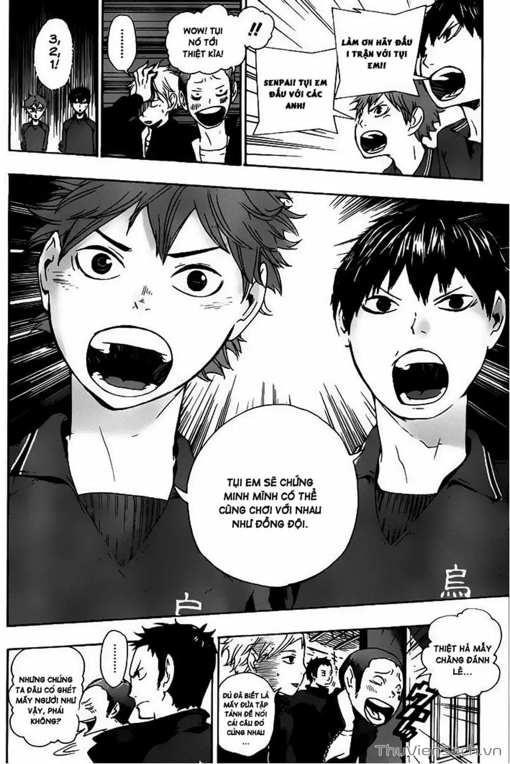 Truyện Tranh Vua Bóng Chuyền Haikyuu trang 6