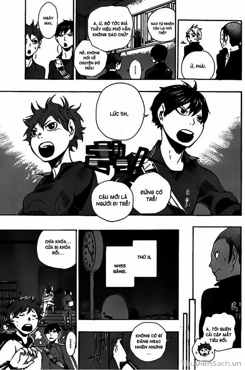 Truyện Tranh Vua Bóng Chuyền Haikyuu trang 6