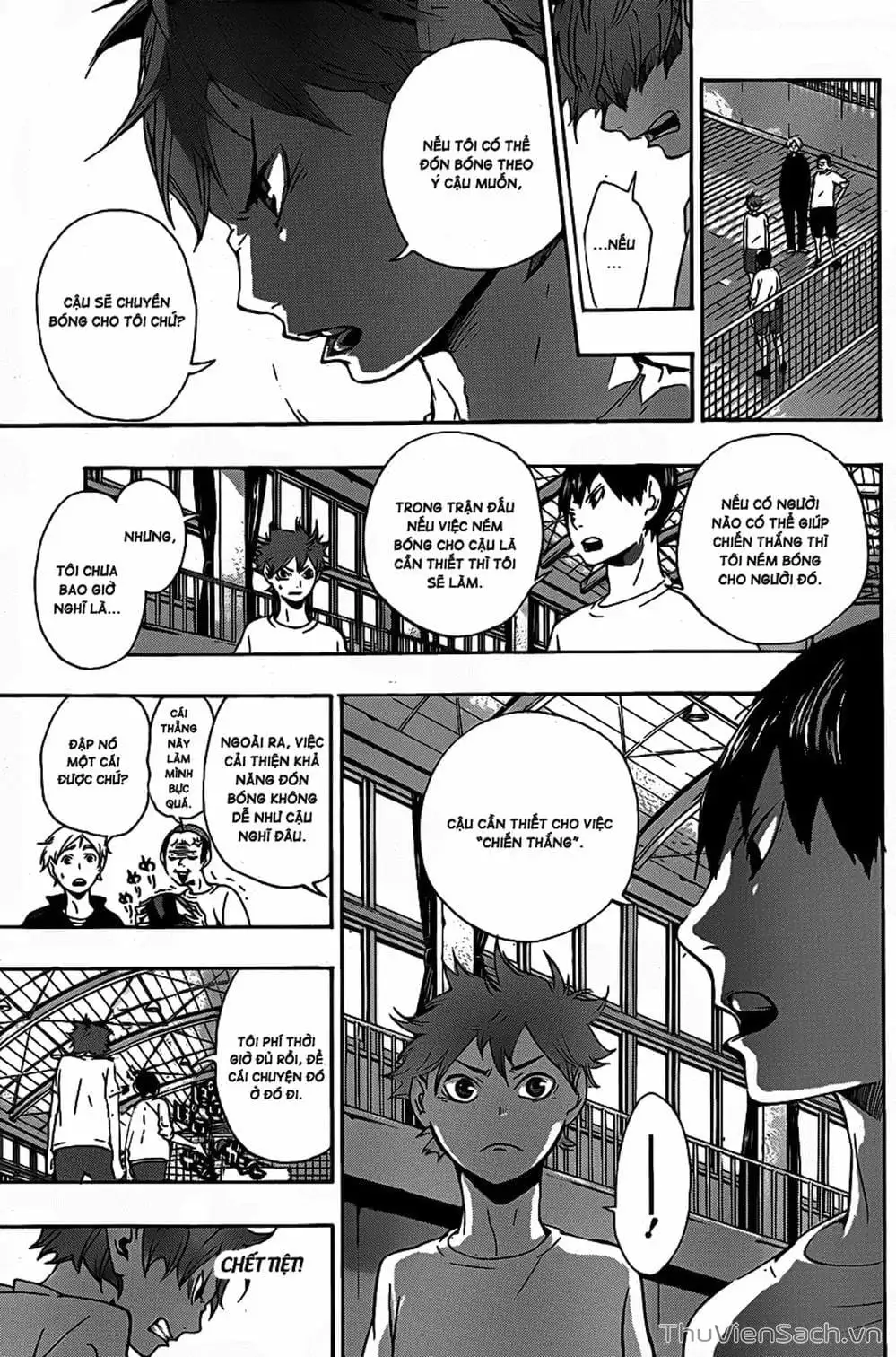 Truyện Tranh Vua Bóng Chuyền Haikyuu trang 6