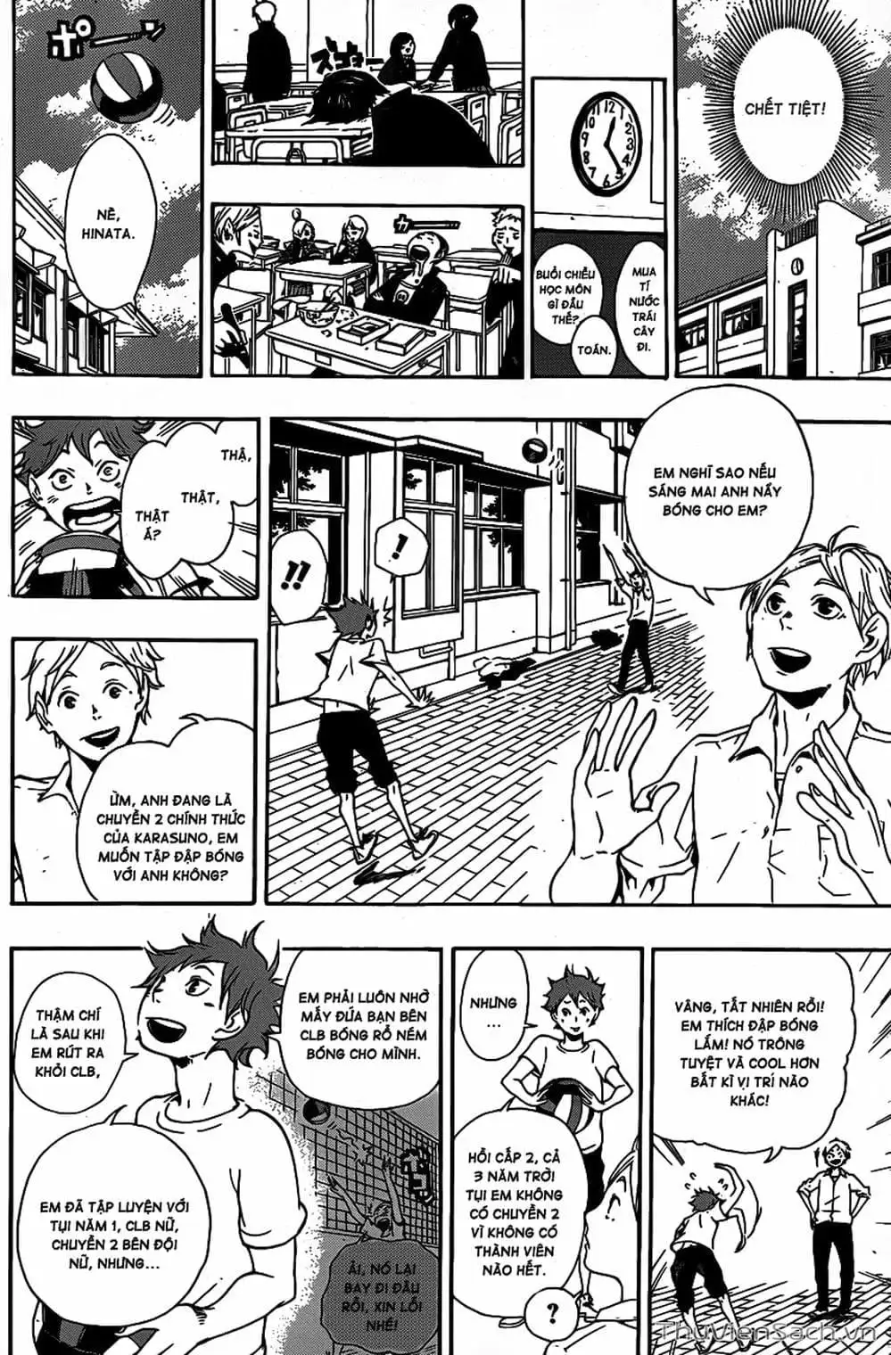 Truyện Tranh Vua Bóng Chuyền Haikyuu trang 6