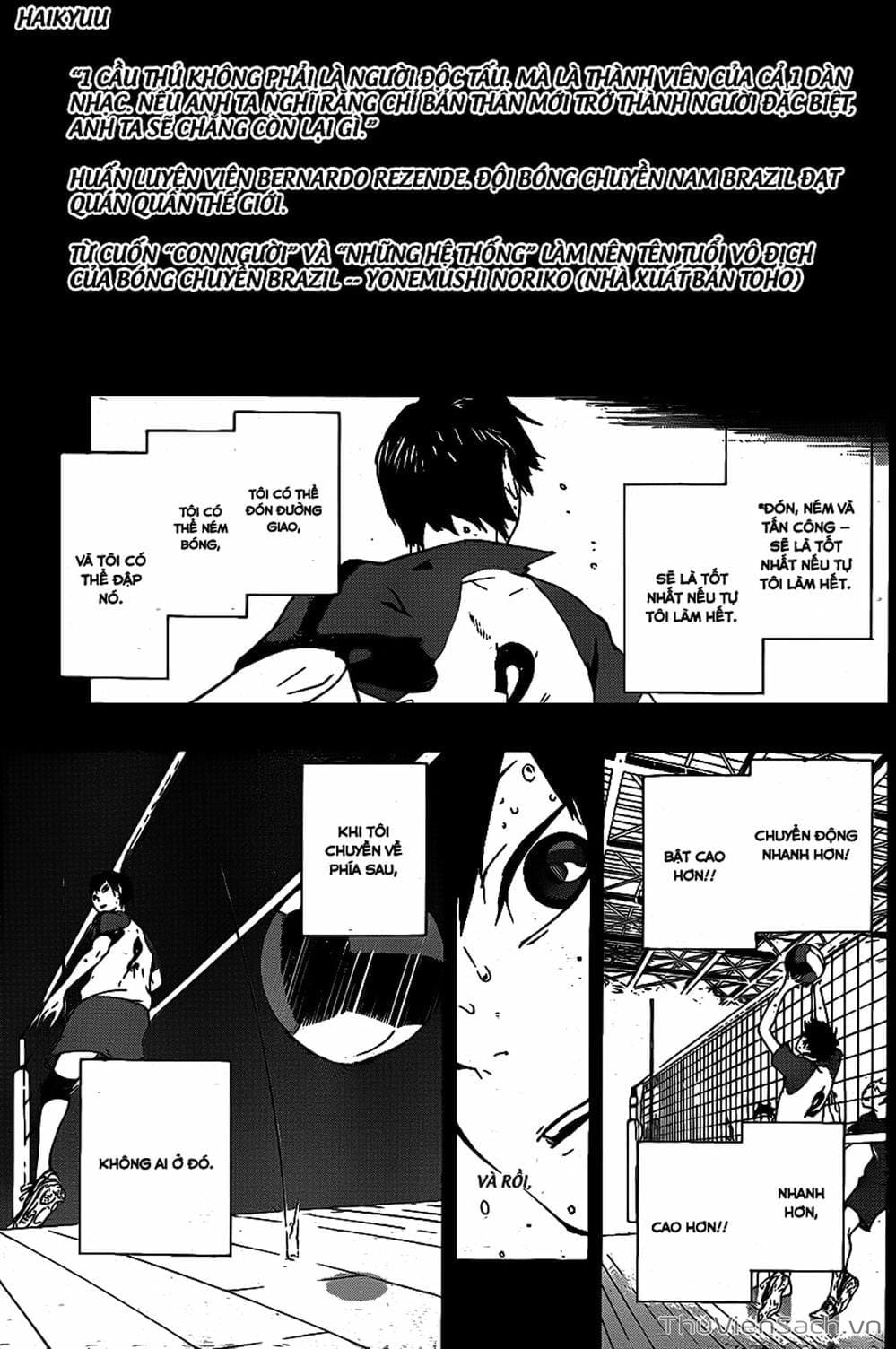 Truyện Tranh Vua Bóng Chuyền Haikyuu trang 6
