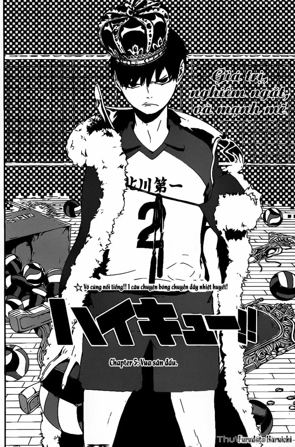 Truyện Tranh Vua Bóng Chuyền Haikyuu trang 6