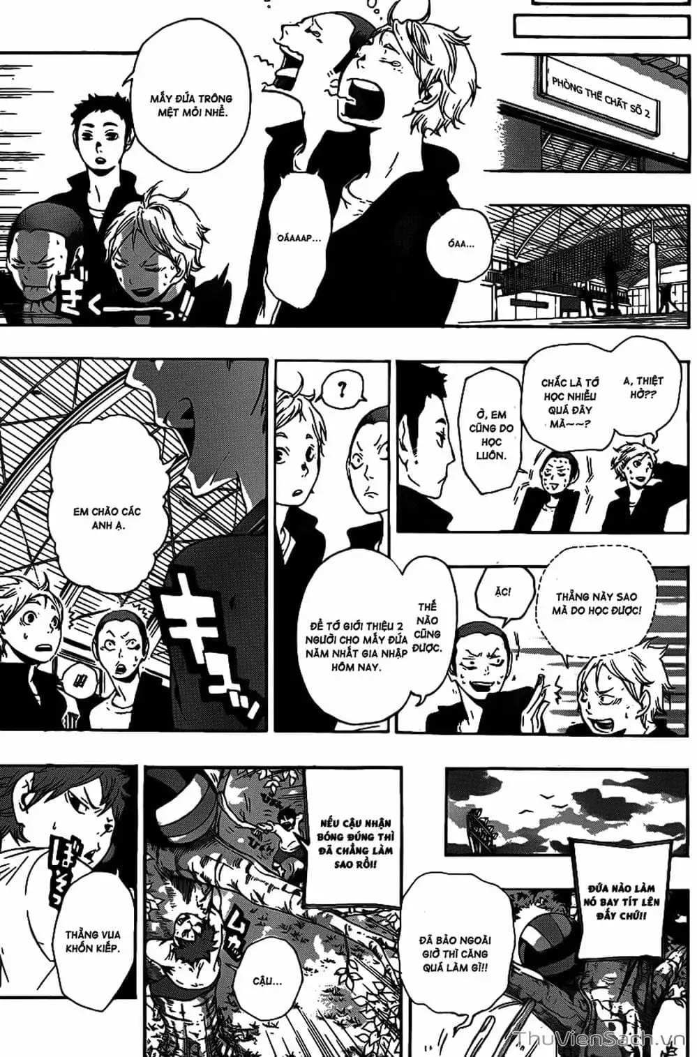 Truyện Tranh Vua Bóng Chuyền Haikyuu trang 6