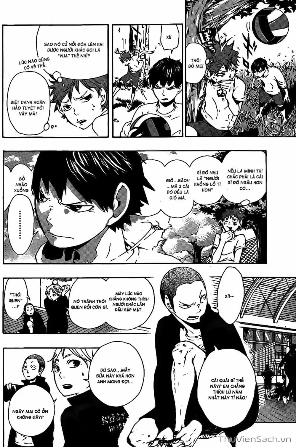 Truyện Tranh Vua Bóng Chuyền Haikyuu trang 6