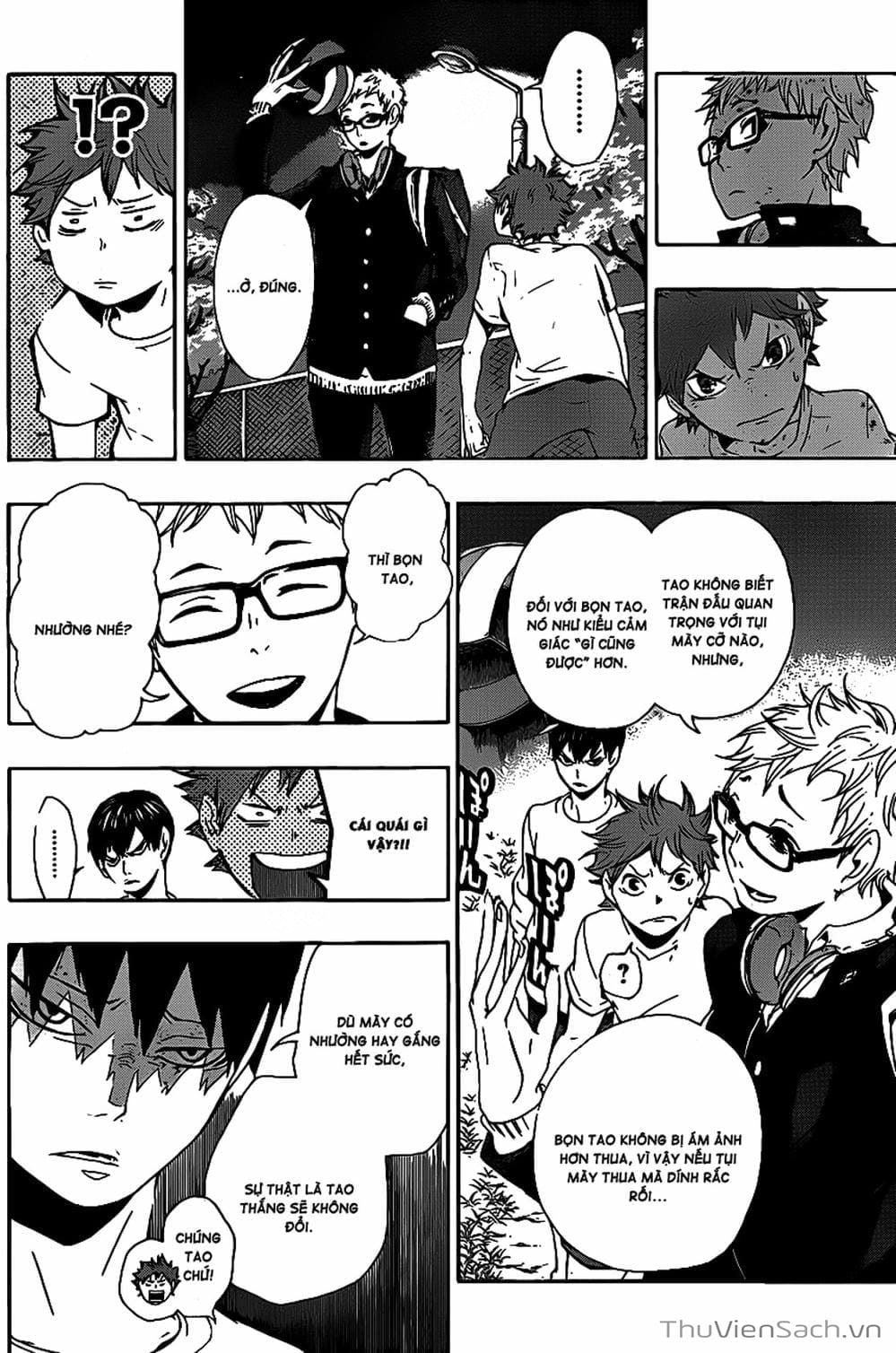 Truyện Tranh Vua Bóng Chuyền Haikyuu trang 6