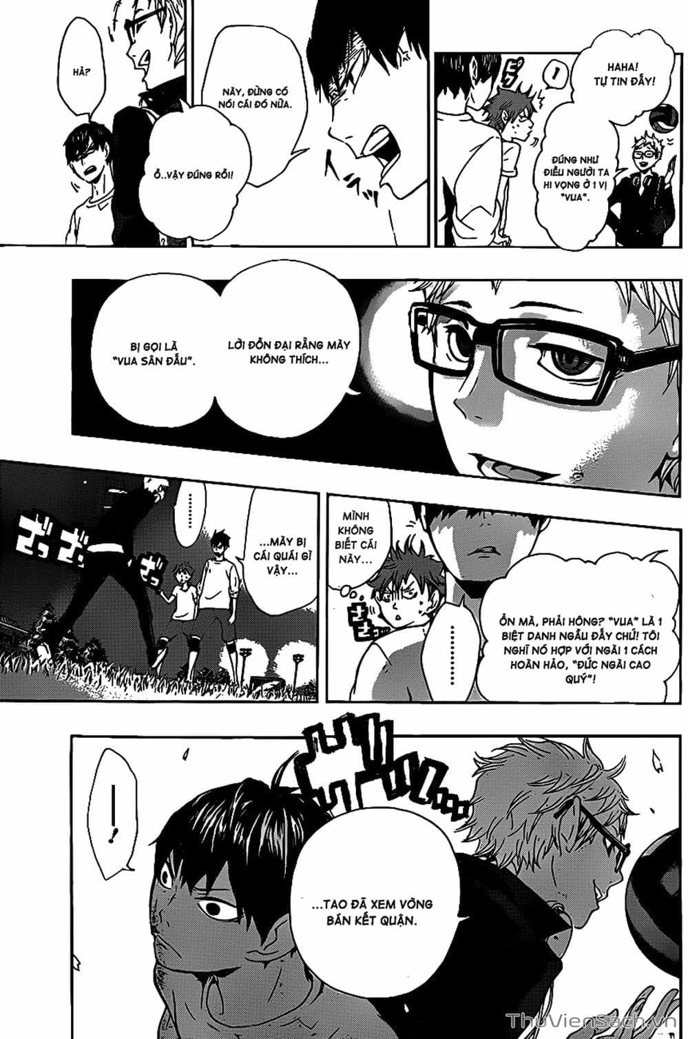 Truyện Tranh Vua Bóng Chuyền Haikyuu trang 6