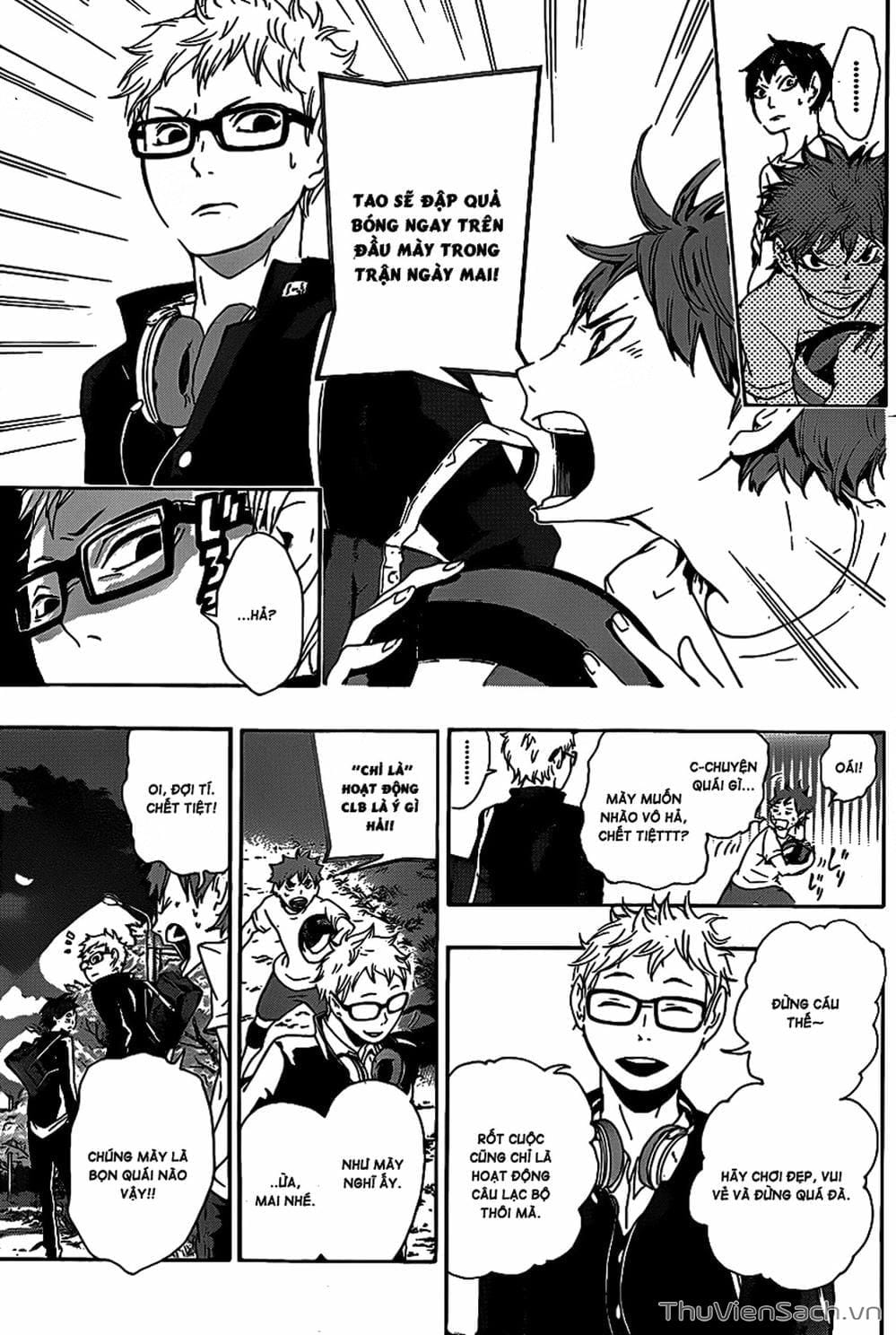 Truyện Tranh Vua Bóng Chuyền Haikyuu trang 6