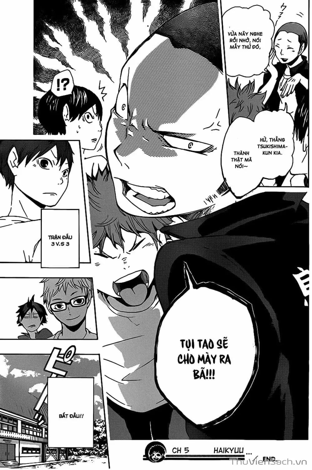 Truyện Tranh Vua Bóng Chuyền Haikyuu trang 6