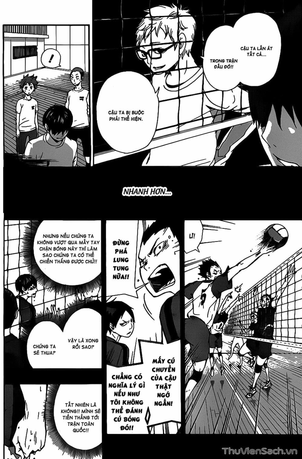 Truyện Tranh Vua Bóng Chuyền Haikyuu trang 6