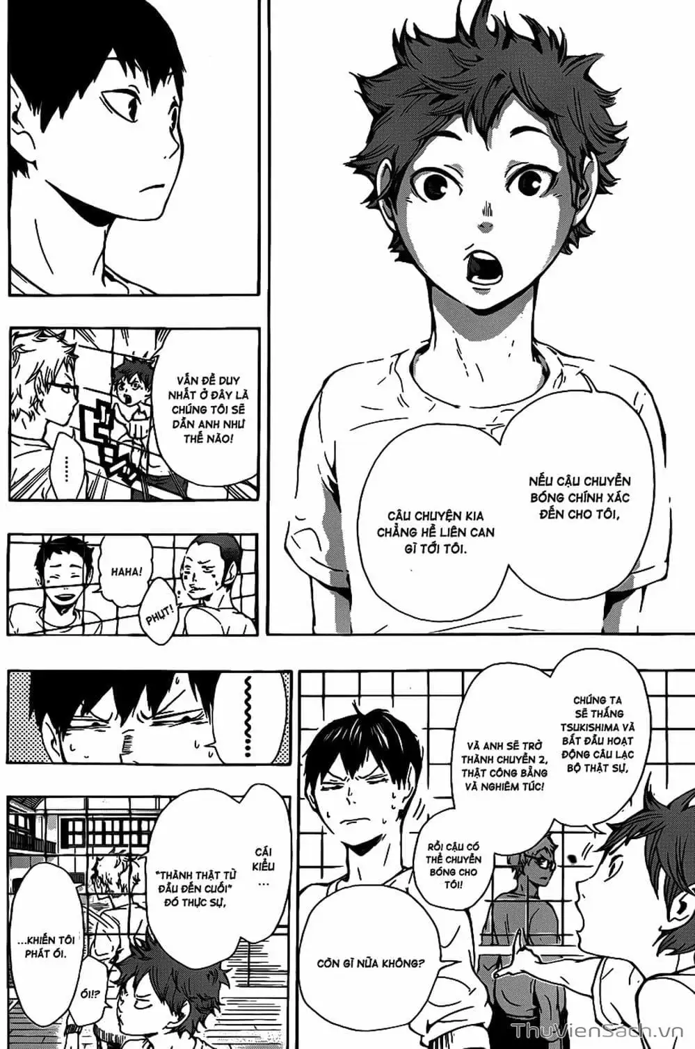 Truyện Tranh Vua Bóng Chuyền Haikyuu trang 6