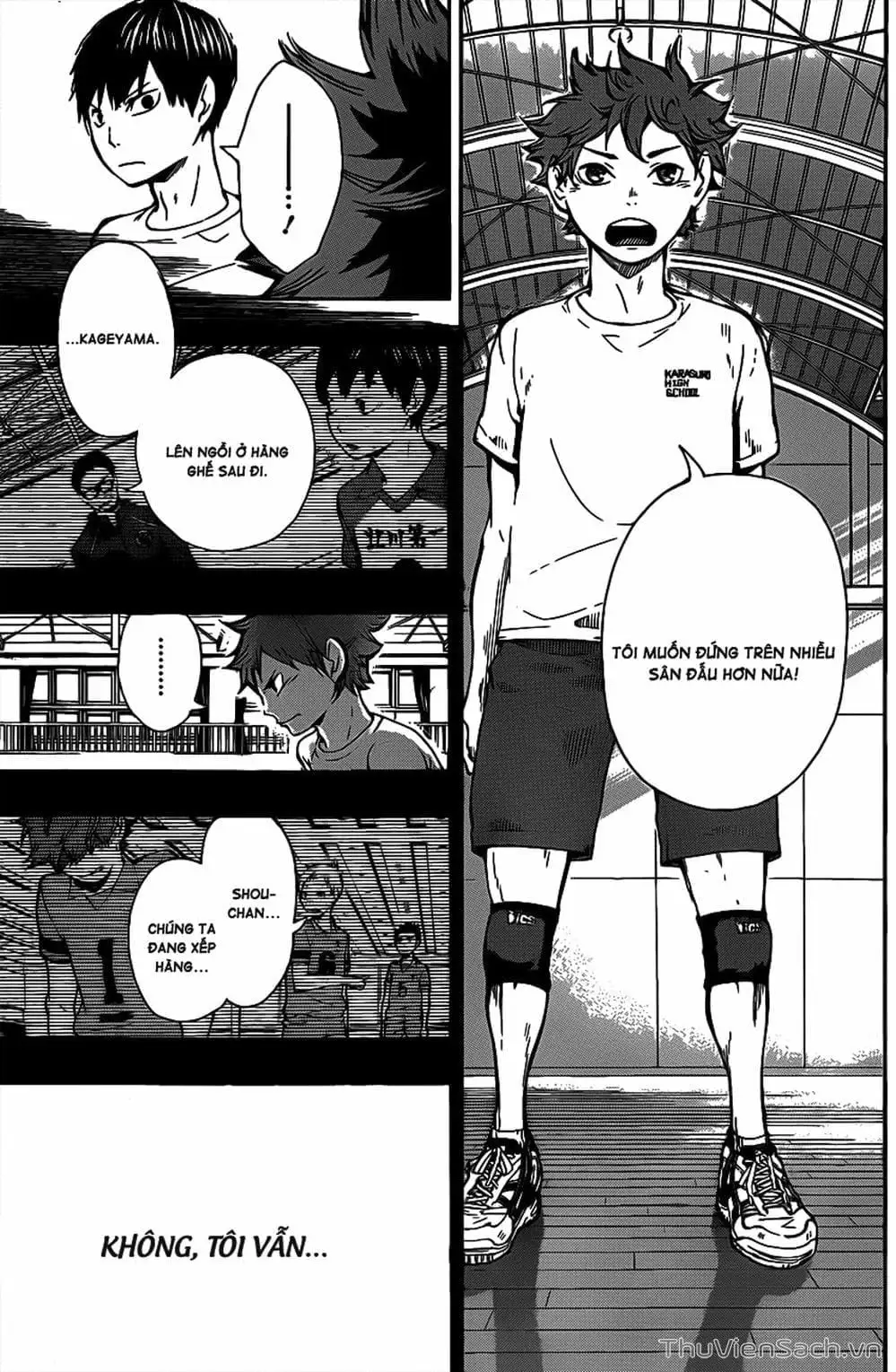 Truyện Tranh Vua Bóng Chuyền Haikyuu trang 6