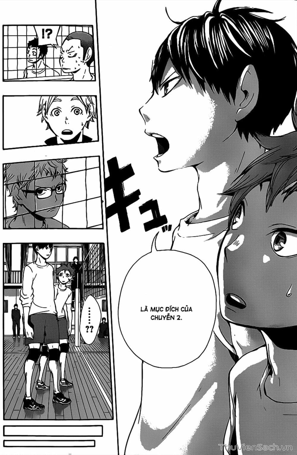 Truyện Tranh Vua Bóng Chuyền Haikyuu trang 6