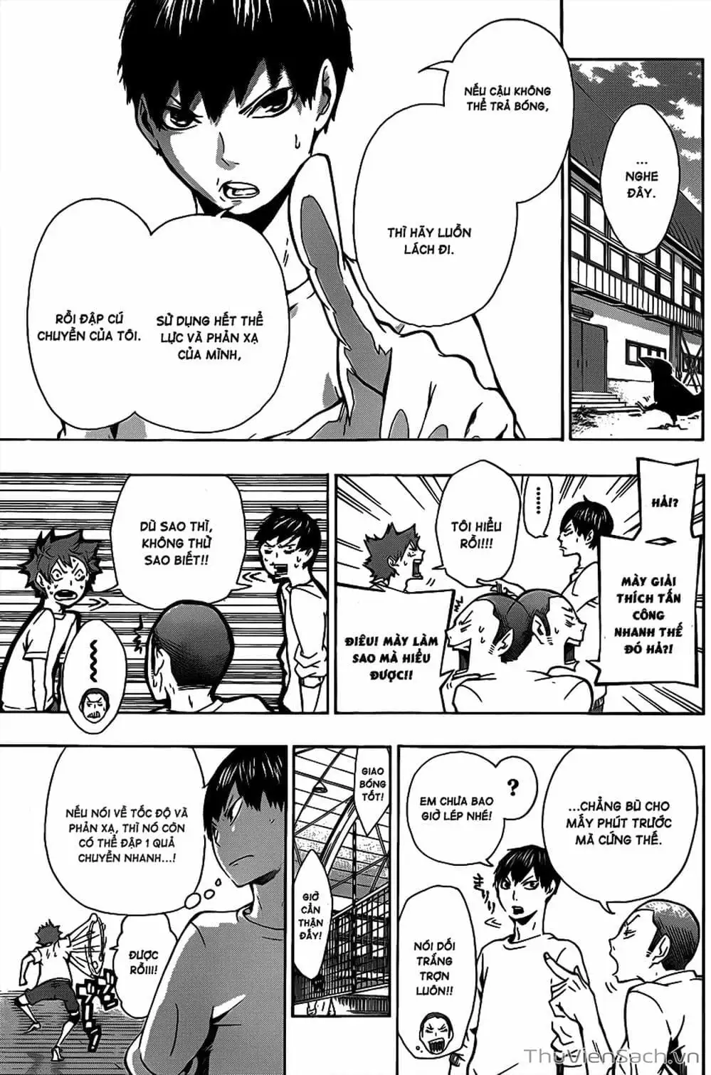Truyện Tranh Vua Bóng Chuyền Haikyuu trang 6