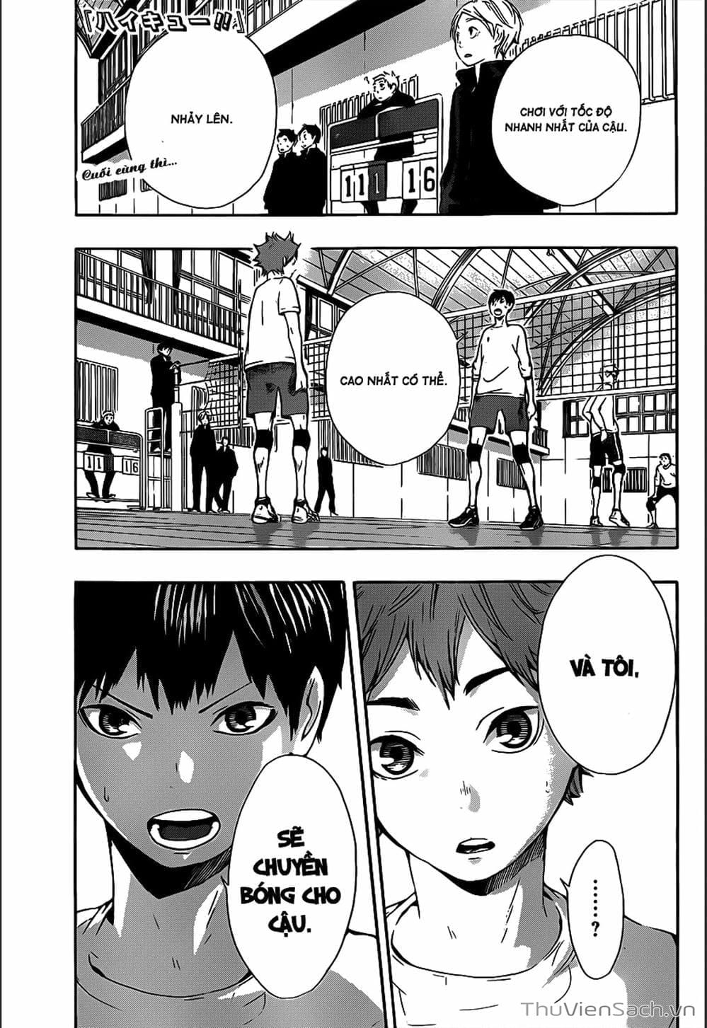 Truyện Tranh Vua Bóng Chuyền Haikyuu trang 6