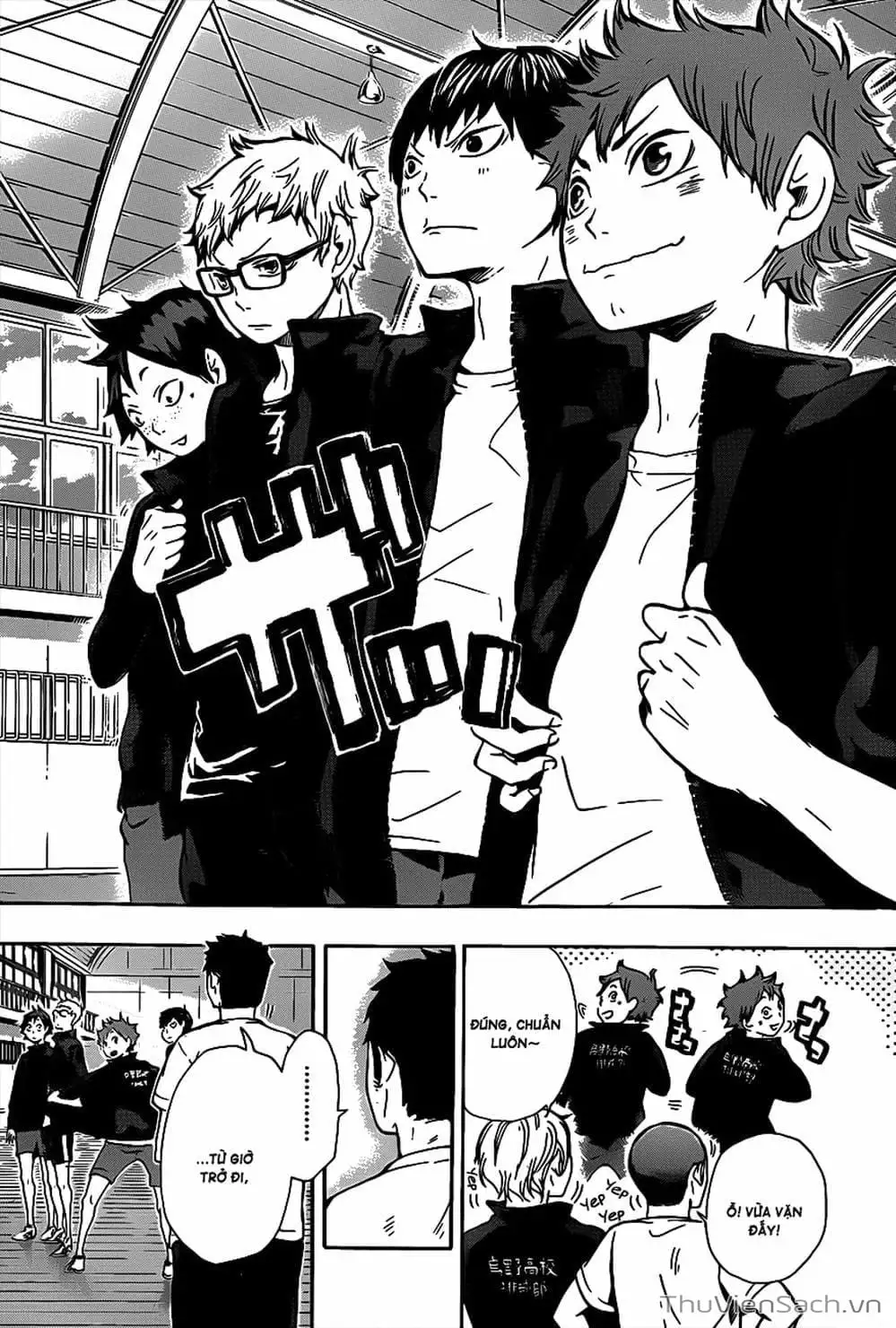 Truyện Tranh Vua Bóng Chuyền Haikyuu trang 6