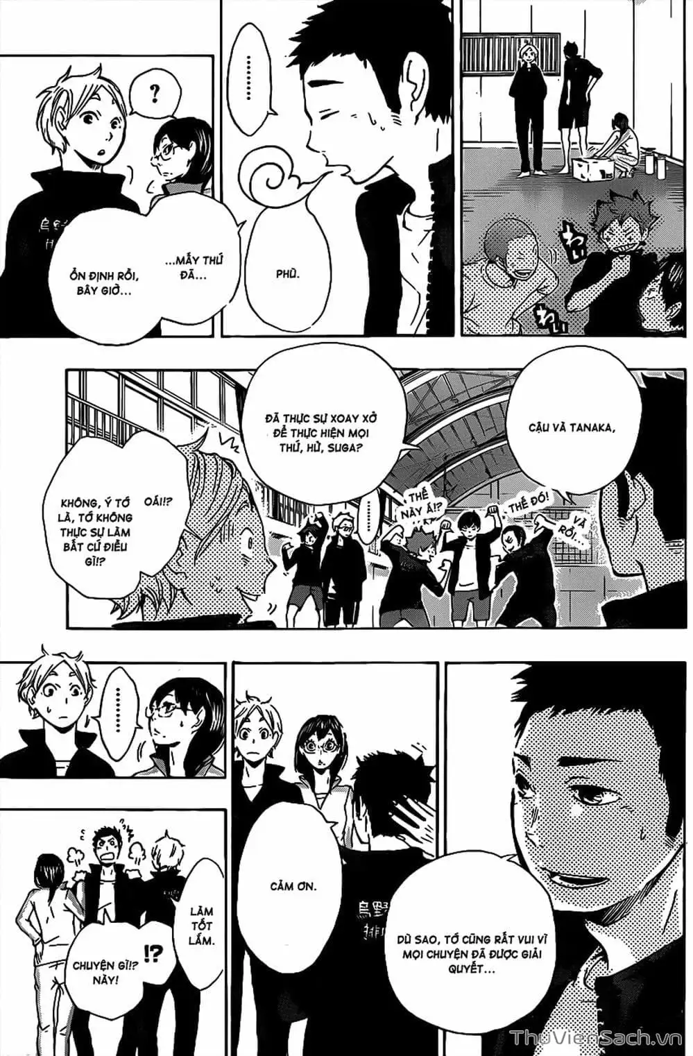 Truyện Tranh Vua Bóng Chuyền Haikyuu trang 6