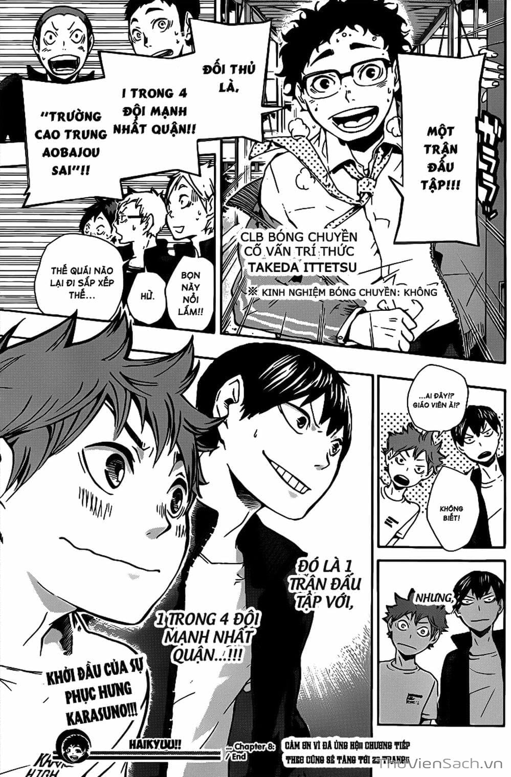 Truyện Tranh Vua Bóng Chuyền Haikyuu trang 6