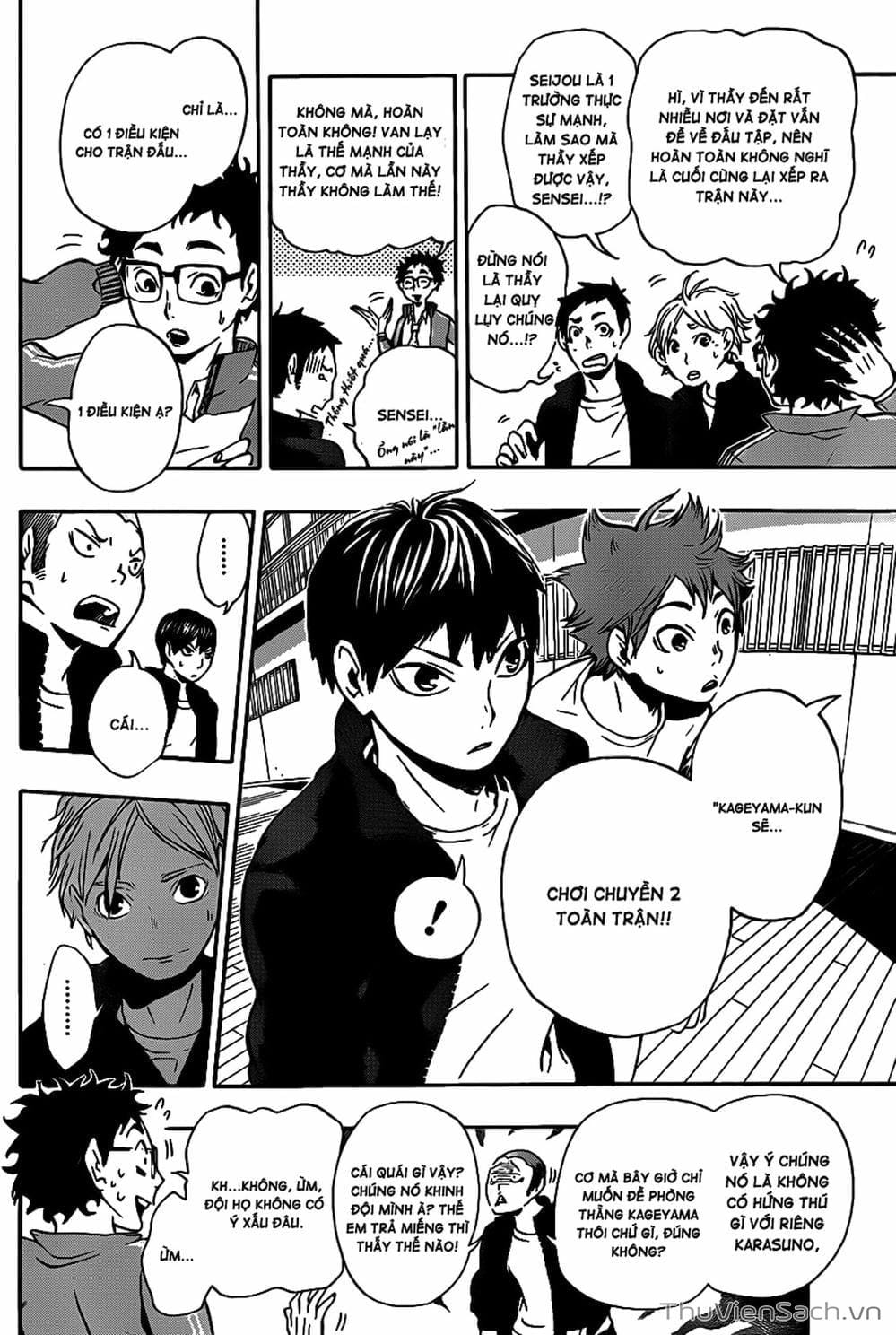 Truyện Tranh Vua Bóng Chuyền Haikyuu trang 6