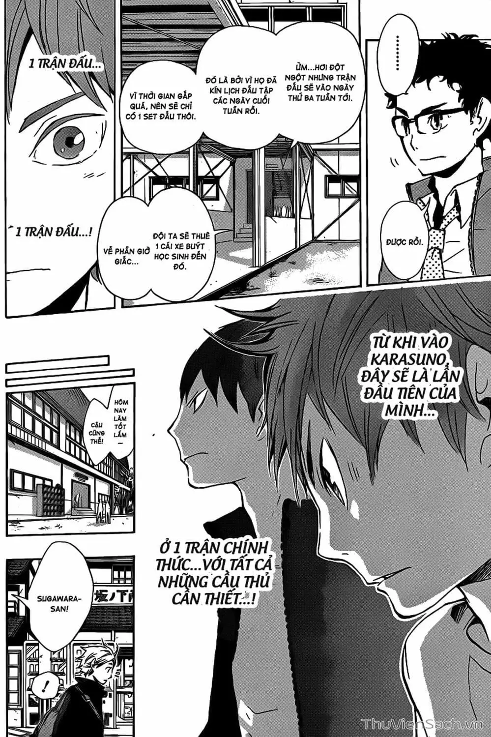 Truyện Tranh Vua Bóng Chuyền Haikyuu trang 6