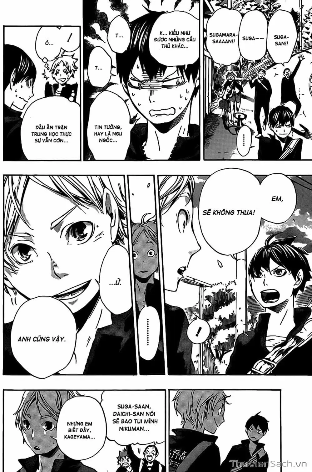 Truyện Tranh Vua Bóng Chuyền Haikyuu trang 6