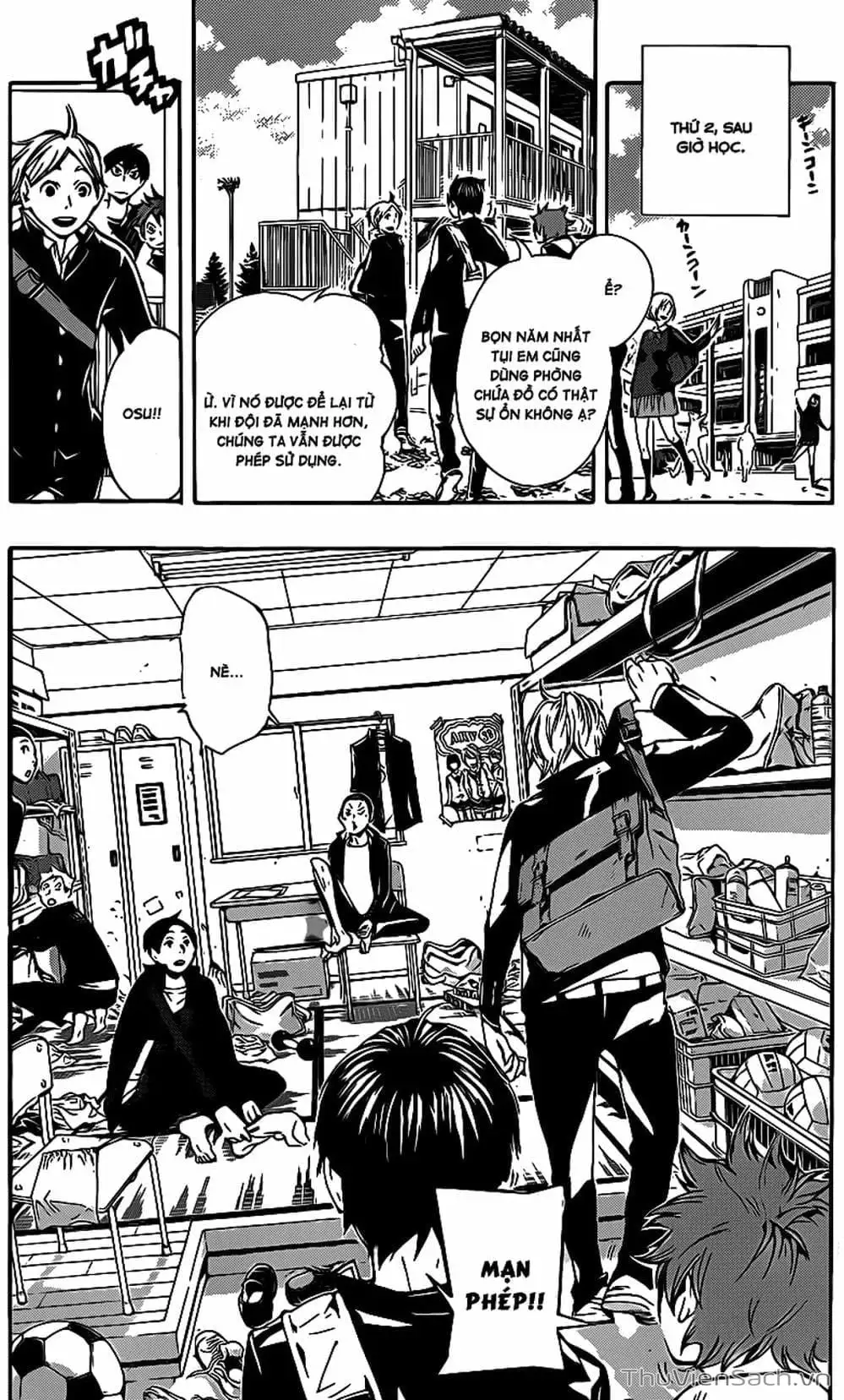 Truyện Tranh Vua Bóng Chuyền Haikyuu trang 6