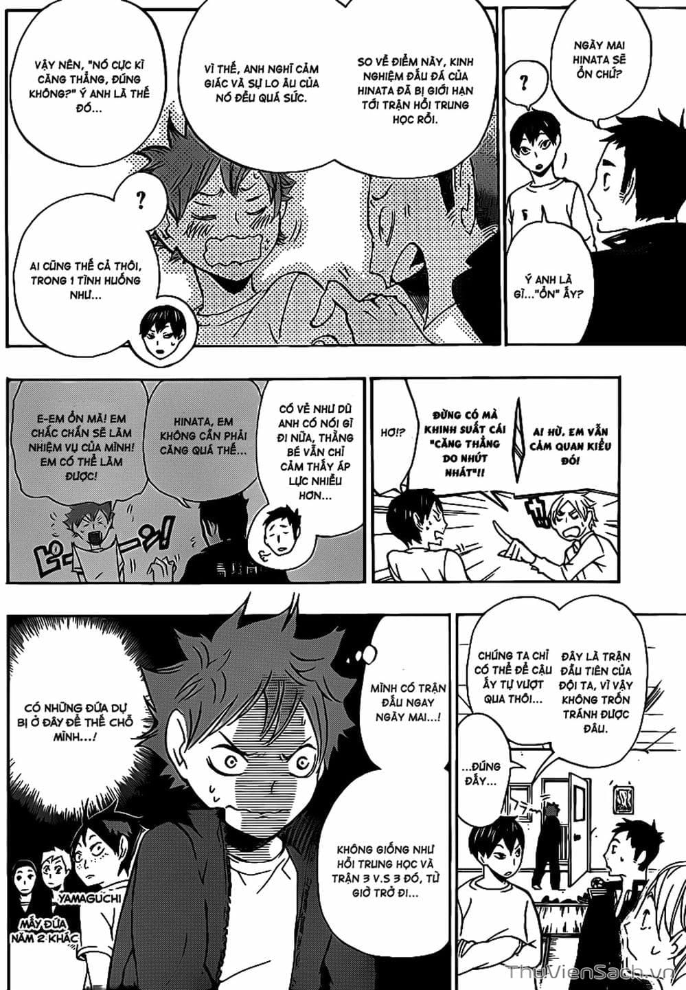 Truyện Tranh Vua Bóng Chuyền Haikyuu trang 6