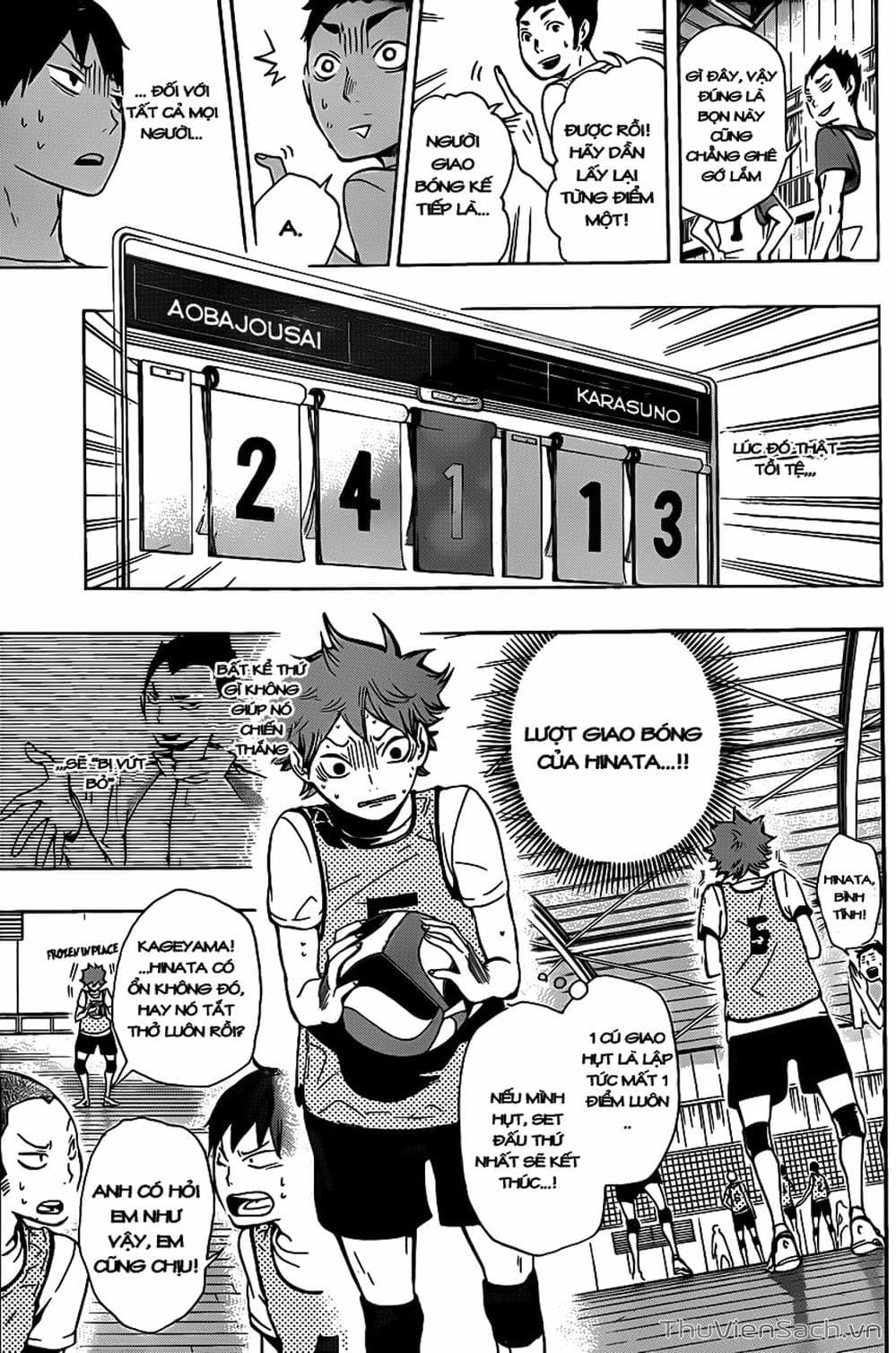 Truyện Tranh Vua Bóng Chuyền Haikyuu trang 6