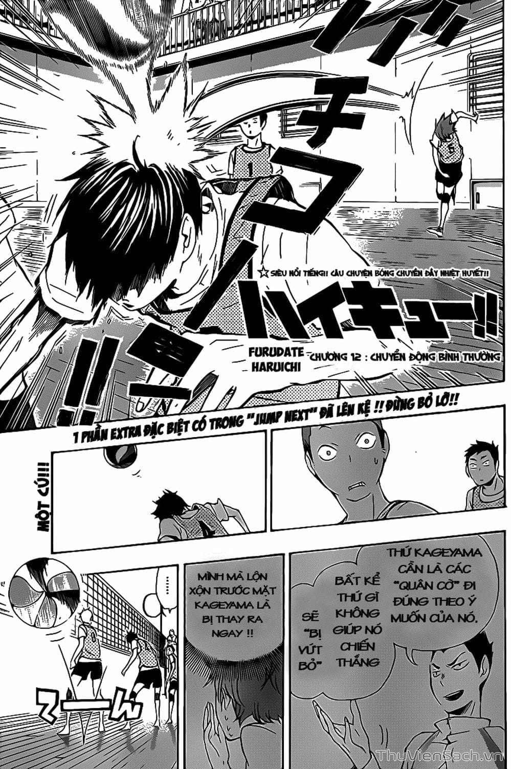 Truyện Tranh Vua Bóng Chuyền Haikyuu trang 6