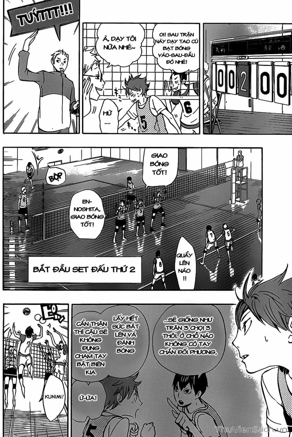 Truyện Tranh Vua Bóng Chuyền Haikyuu trang 6
