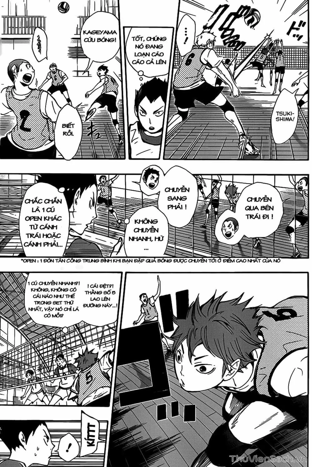 Truyện Tranh Vua Bóng Chuyền Haikyuu trang 6