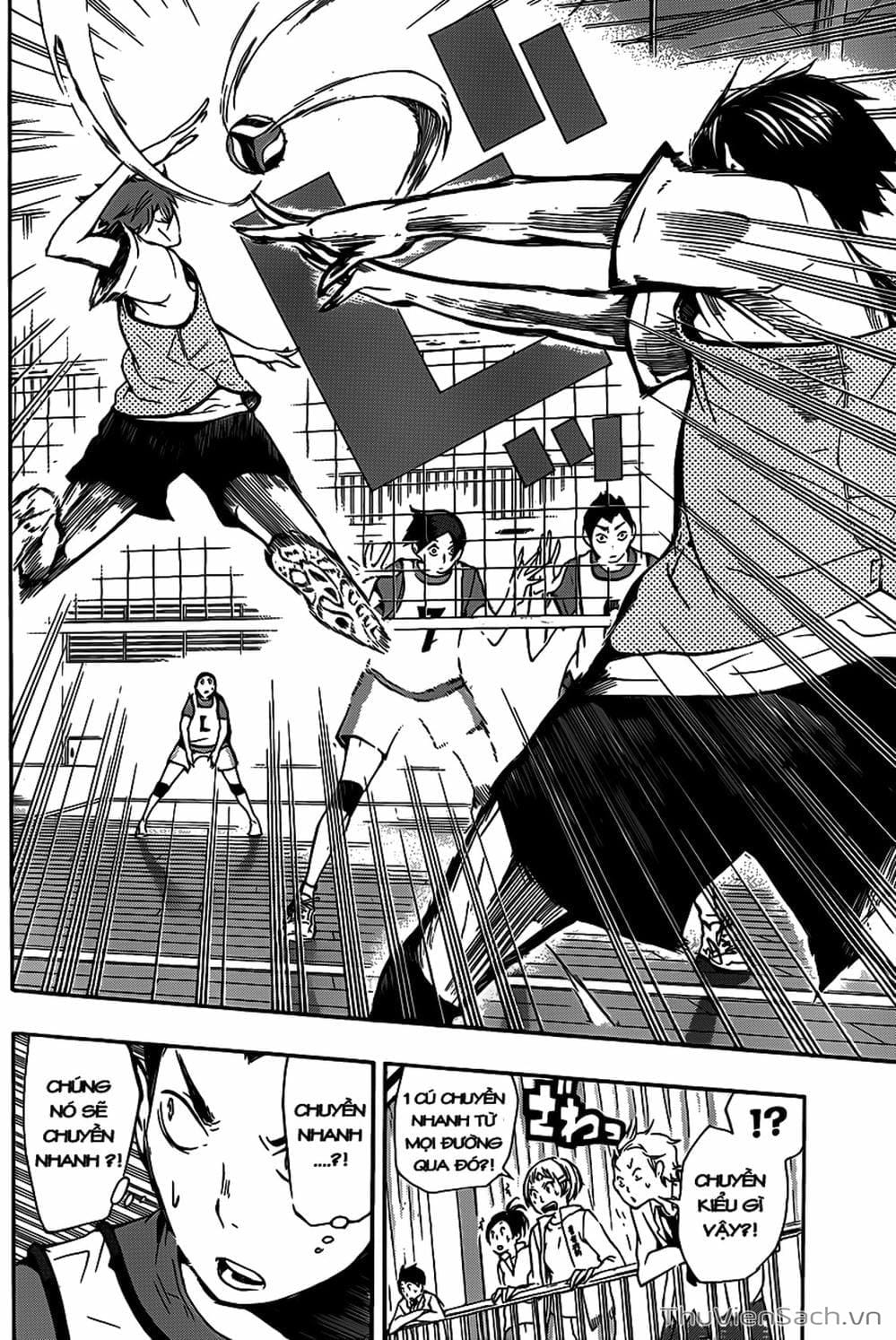 Truyện Tranh Vua Bóng Chuyền Haikyuu trang 6