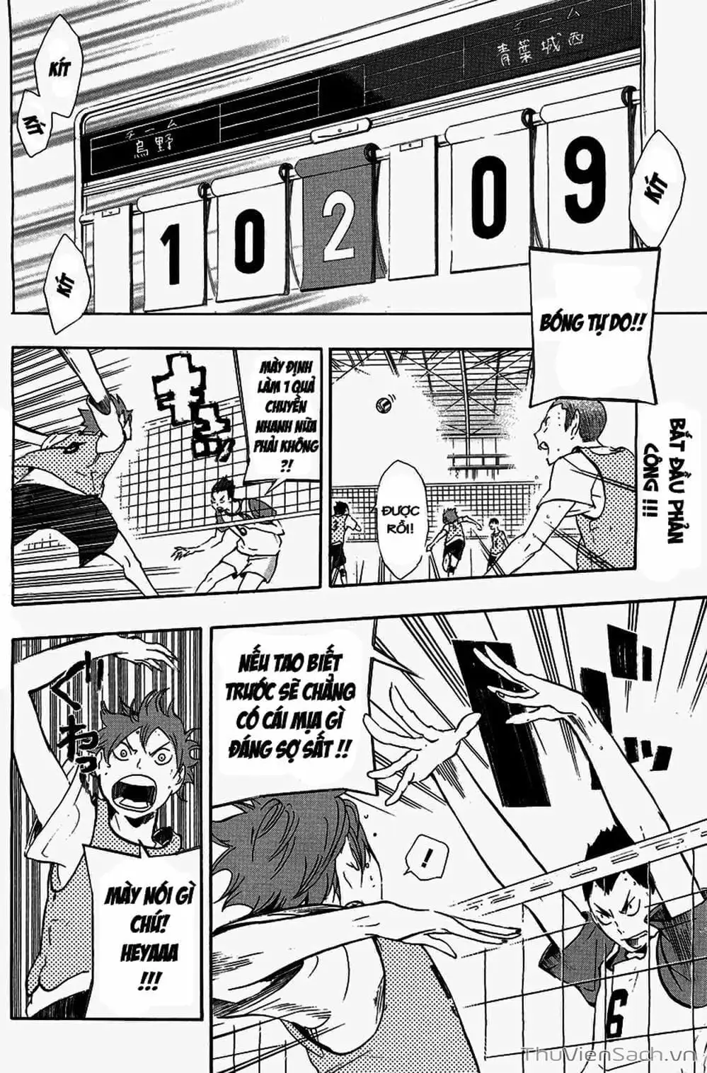 Truyện Tranh Vua Bóng Chuyền Haikyuu trang 6