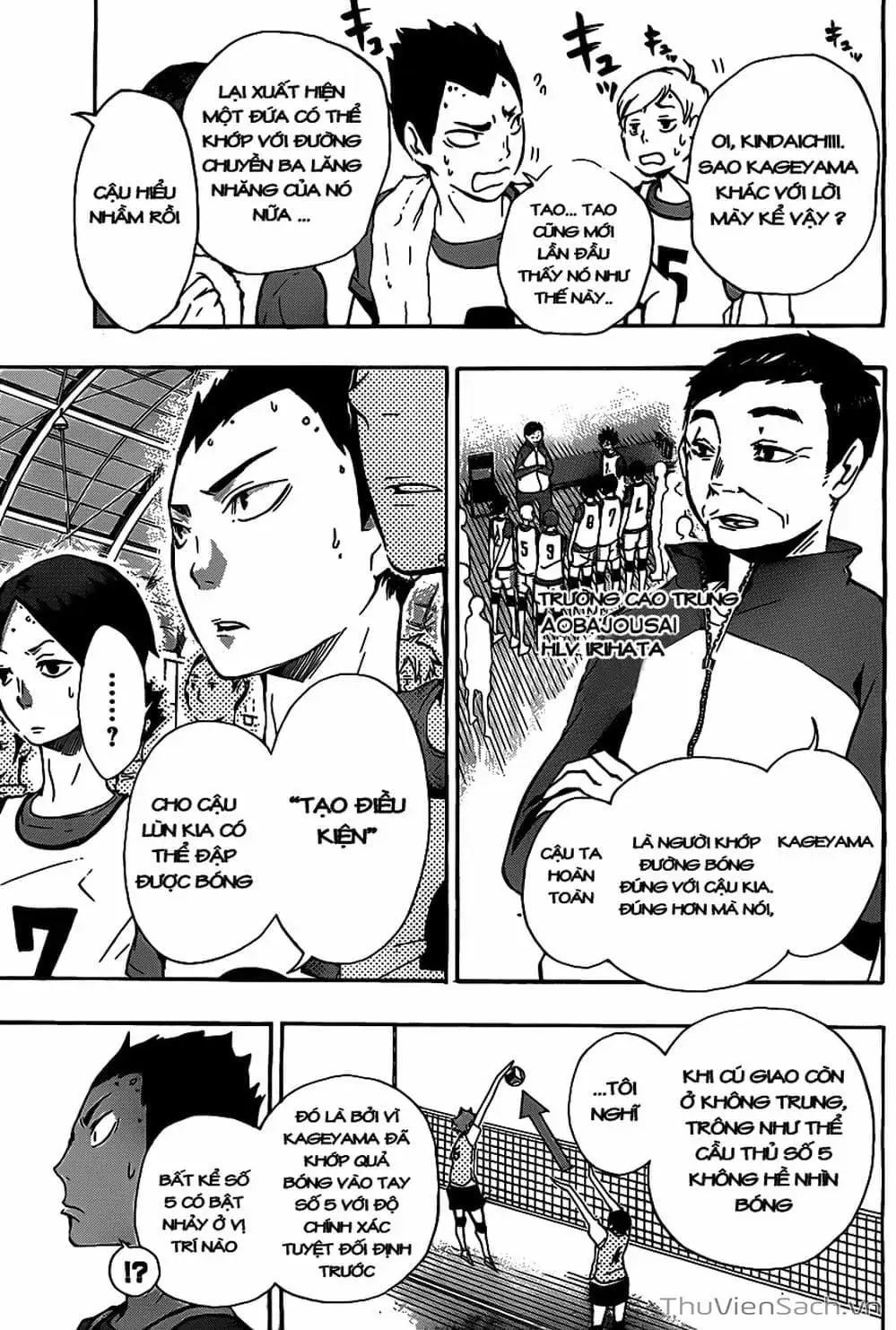 Truyện Tranh Vua Bóng Chuyền Haikyuu trang 6