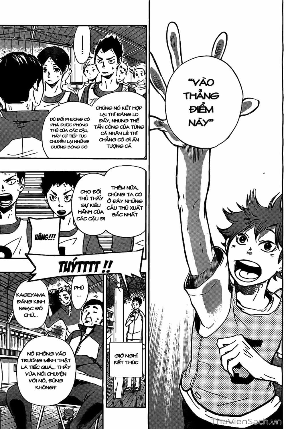 Truyện Tranh Vua Bóng Chuyền Haikyuu trang 6