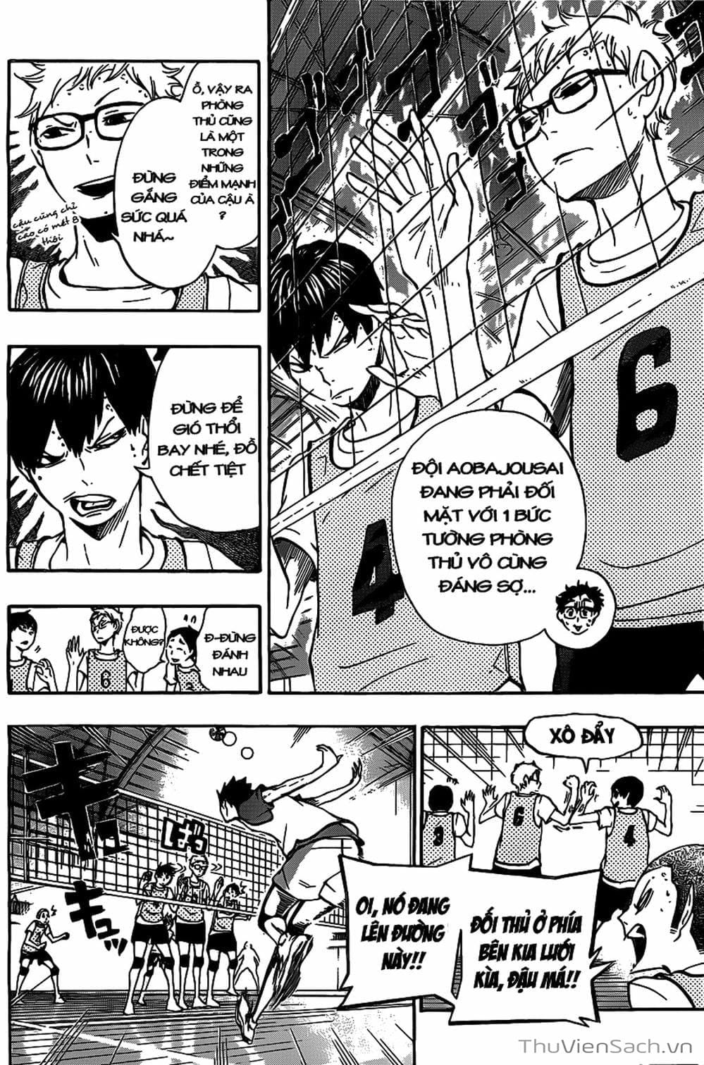 Truyện Tranh Vua Bóng Chuyền Haikyuu trang 6