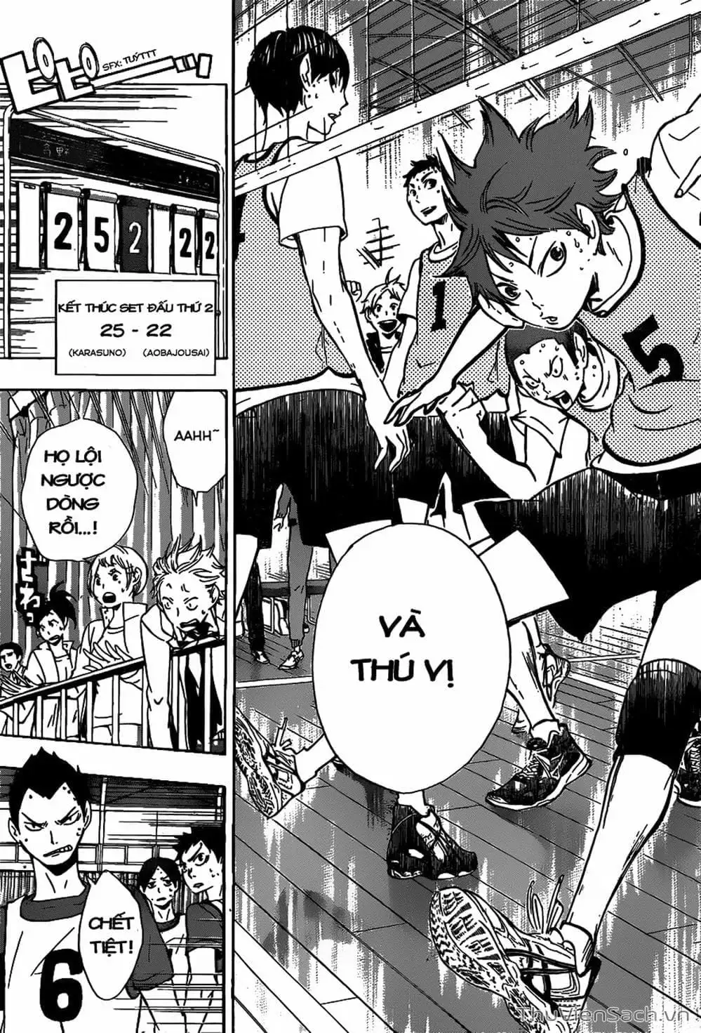Truyện Tranh Vua Bóng Chuyền Haikyuu trang 6
