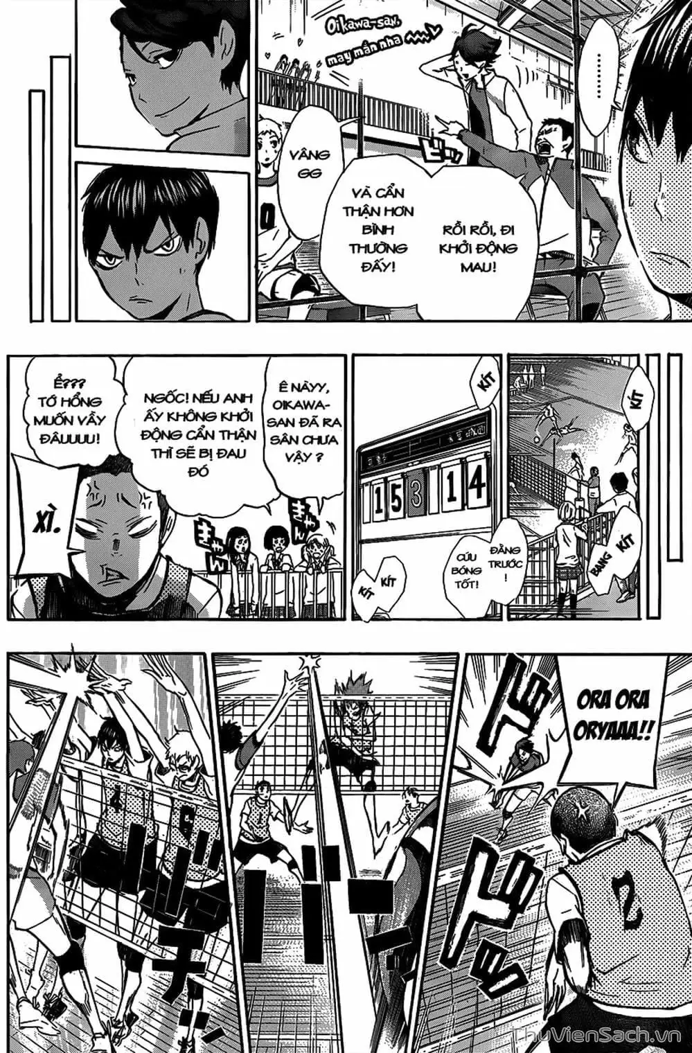 Truyện Tranh Vua Bóng Chuyền Haikyuu trang 6