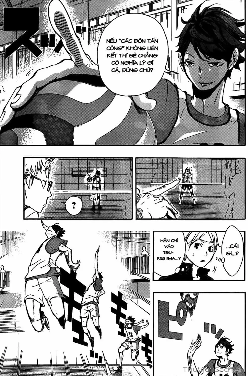 Truyện Tranh Vua Bóng Chuyền Haikyuu trang 6