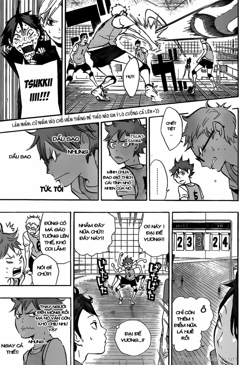 Truyện Tranh Vua Bóng Chuyền Haikyuu trang 6