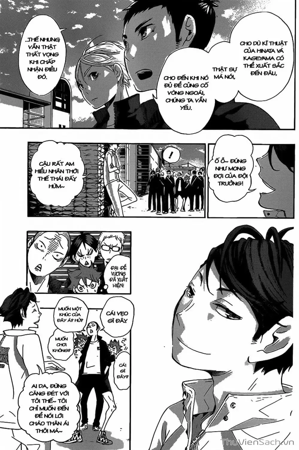 Truyện Tranh Vua Bóng Chuyền Haikyuu trang 6