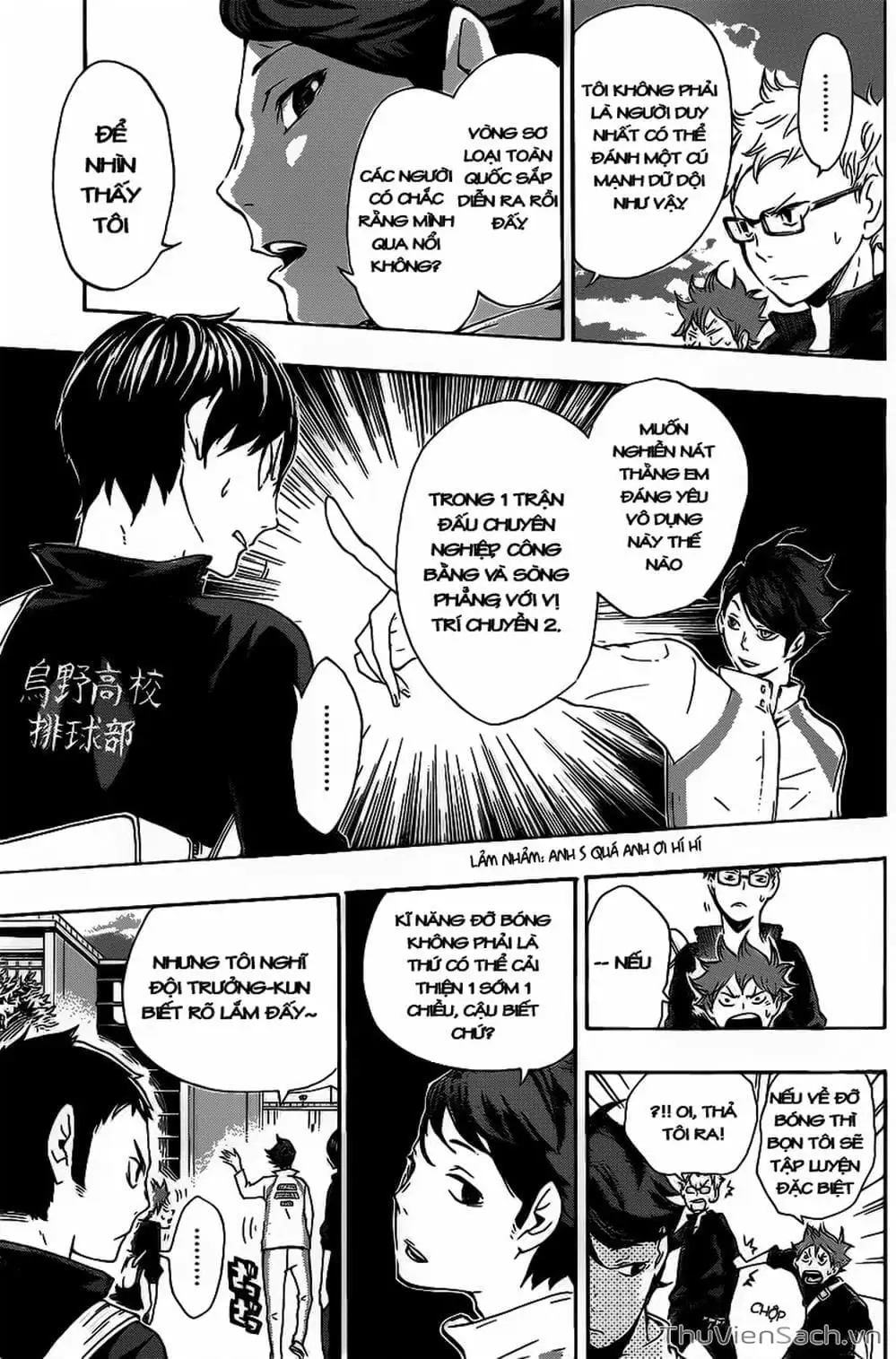 Truyện Tranh Vua Bóng Chuyền Haikyuu trang 6
