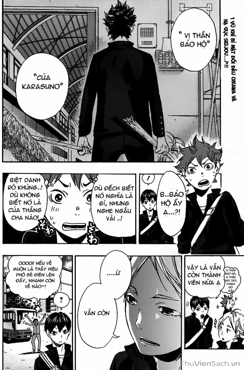 Truyện Tranh Vua Bóng Chuyền Haikyuu trang 6