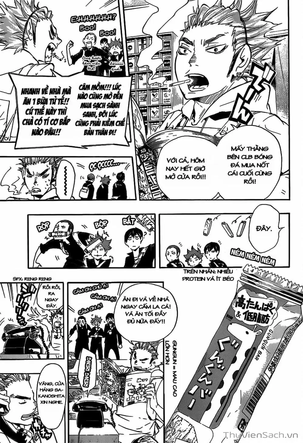 Truyện Tranh Vua Bóng Chuyền Haikyuu trang 6