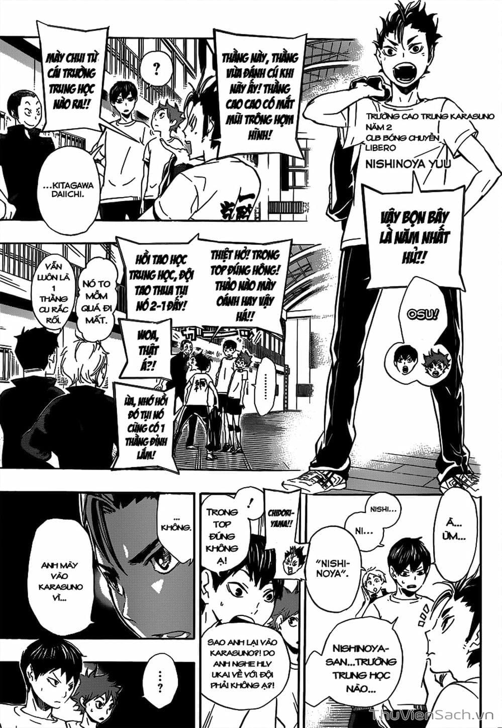 Truyện Tranh Vua Bóng Chuyền Haikyuu trang 6