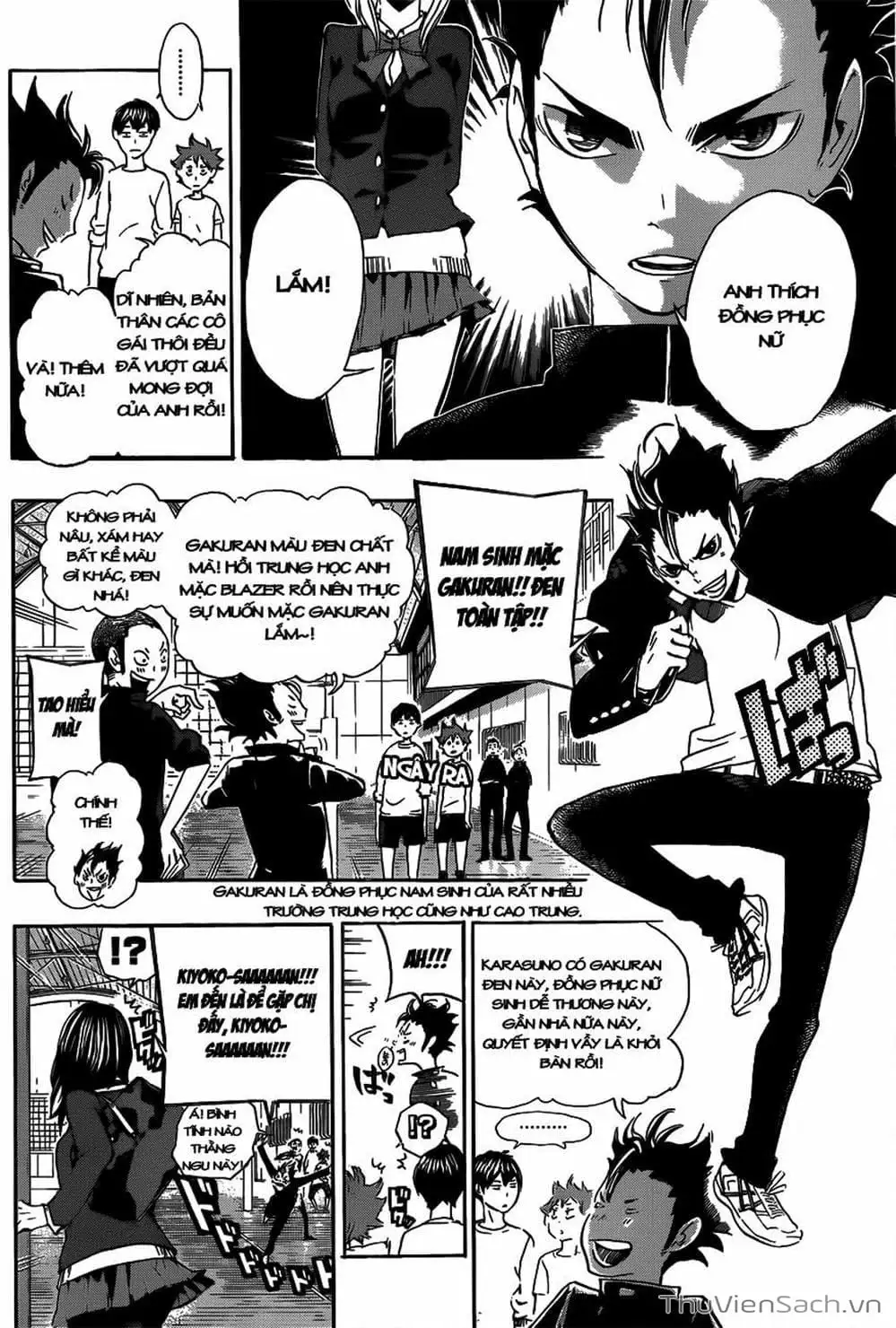 Truyện Tranh Vua Bóng Chuyền Haikyuu trang 6