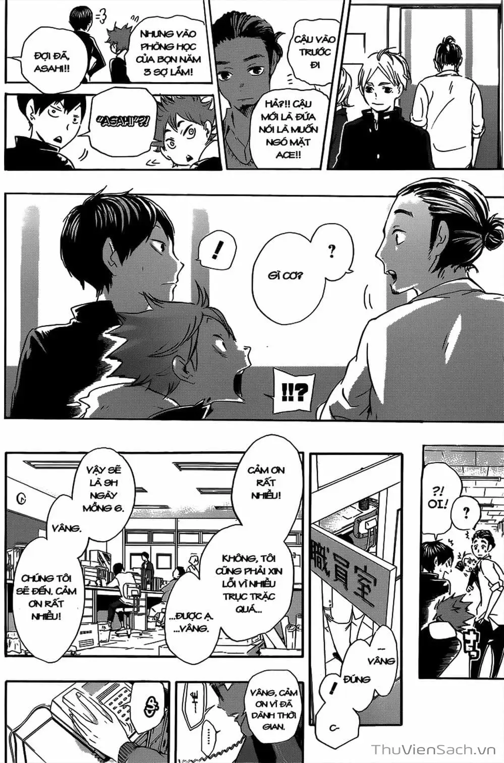 Truyện Tranh Vua Bóng Chuyền Haikyuu trang 6